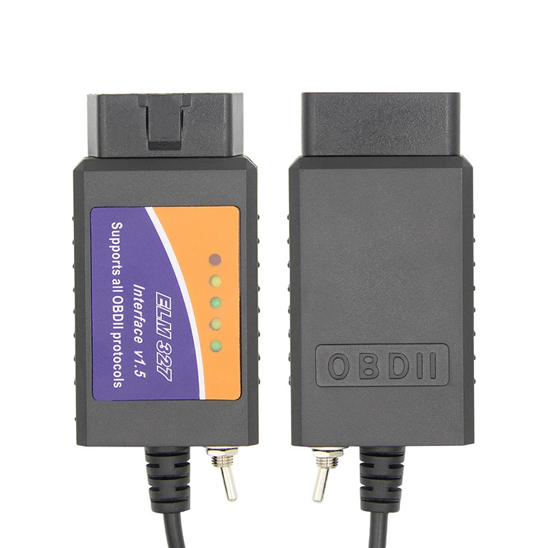 Новый автомобильный диагностический инструмент ELM327 USB OBD2 интерфейс OBDII CAN-BUS