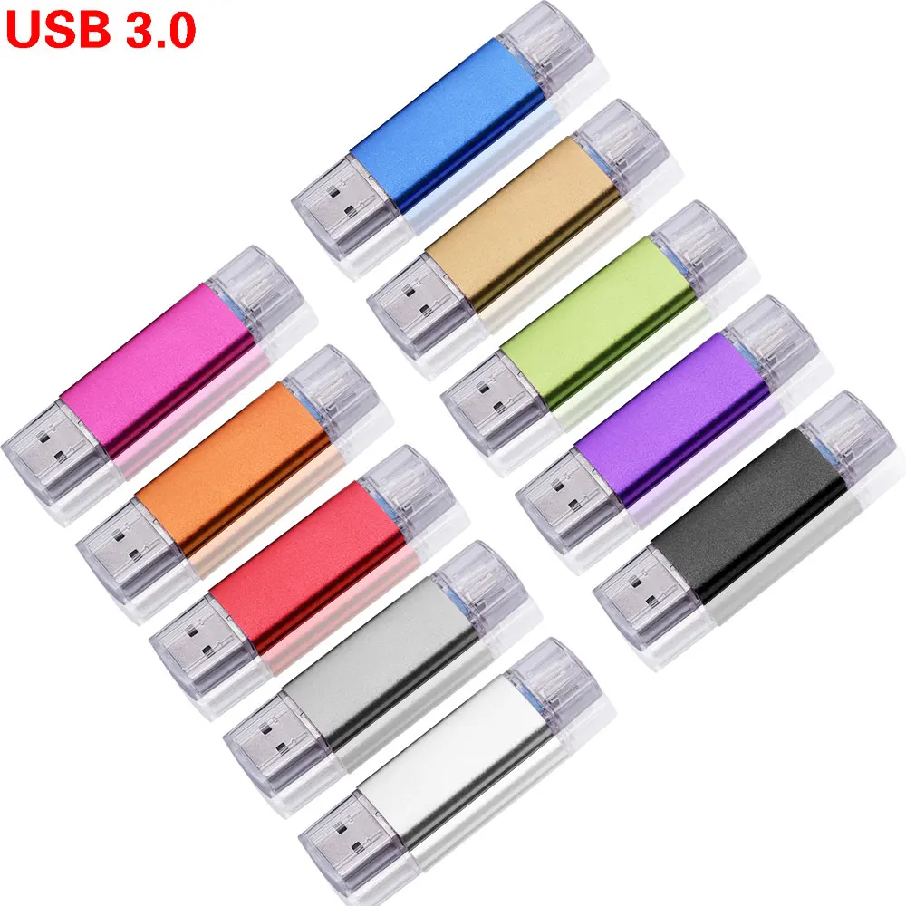 Цветной OTG USB флеш накопитель 3 0 карта памяти 16 Гб 32 ГБ флэш 4 6 64 U диск для