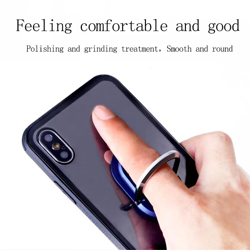 Складной держатель телефона с кольцом на палец вентиляционное отверстие для