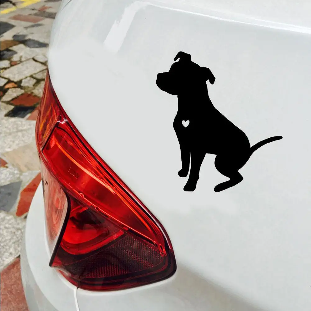 10 15 см/4 0 дюйма светоотражающие наклейки на окна автомобиля питбулл | Автомобили и