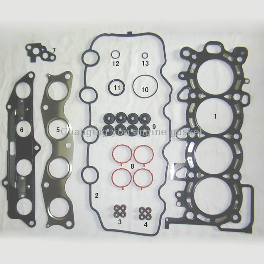 L12A2 L12A3 L13A1 L13A3 L13A5 ДЛЯ HONDA CITY Saloon FIT II GD Детали двигателя Полный комплект прокладок