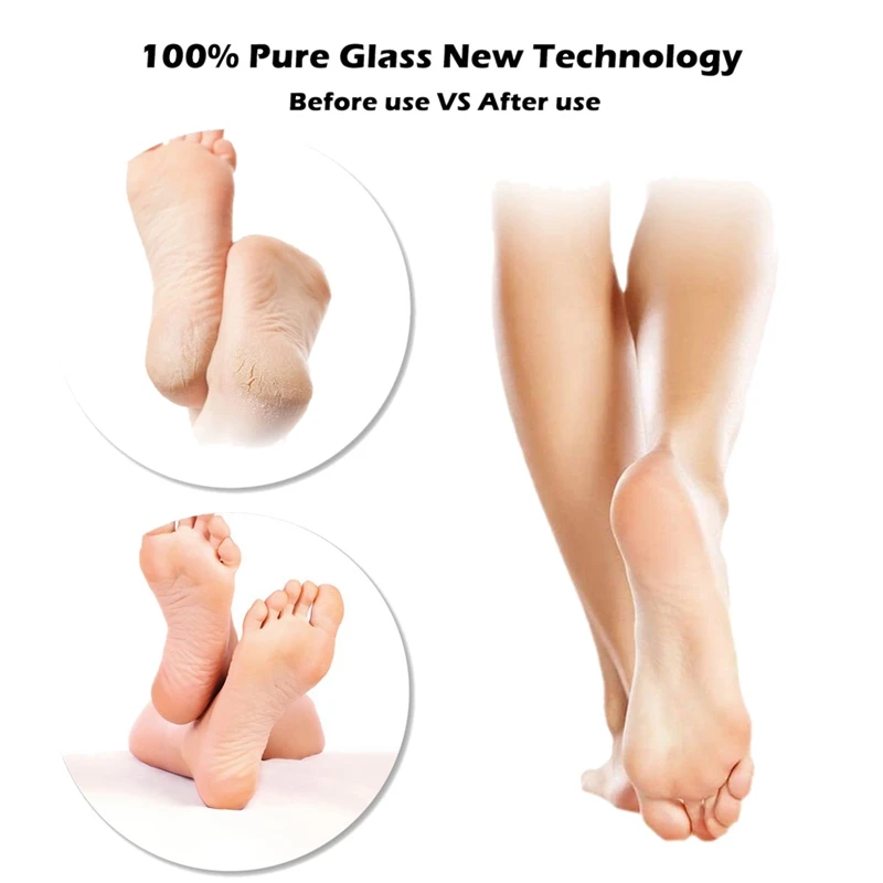 Пилка Для ног из стекла пилка для мозолей педикюрный рашпиль инструмент удаления