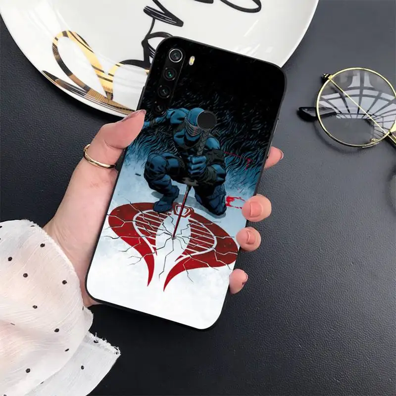 

Cool warrior sword cool snake eyes Phone Case For Xiaomi Redmi 7 8 9t a3Pro 9se k20 mi8 max3 lite 9 note 9s 10 pro