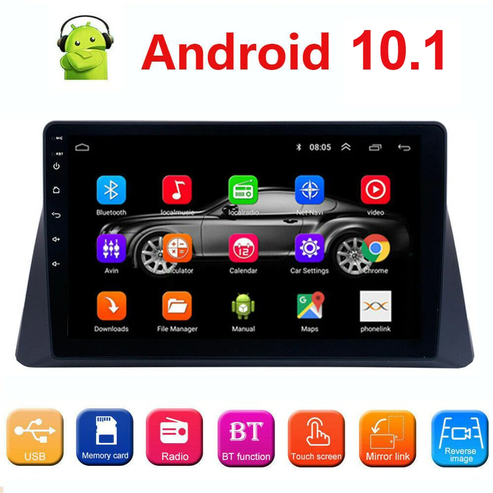 Автомагнитола на Android 10 1 с сенсорным экраном и GPS навигацией для Honda Accord 2008 2013