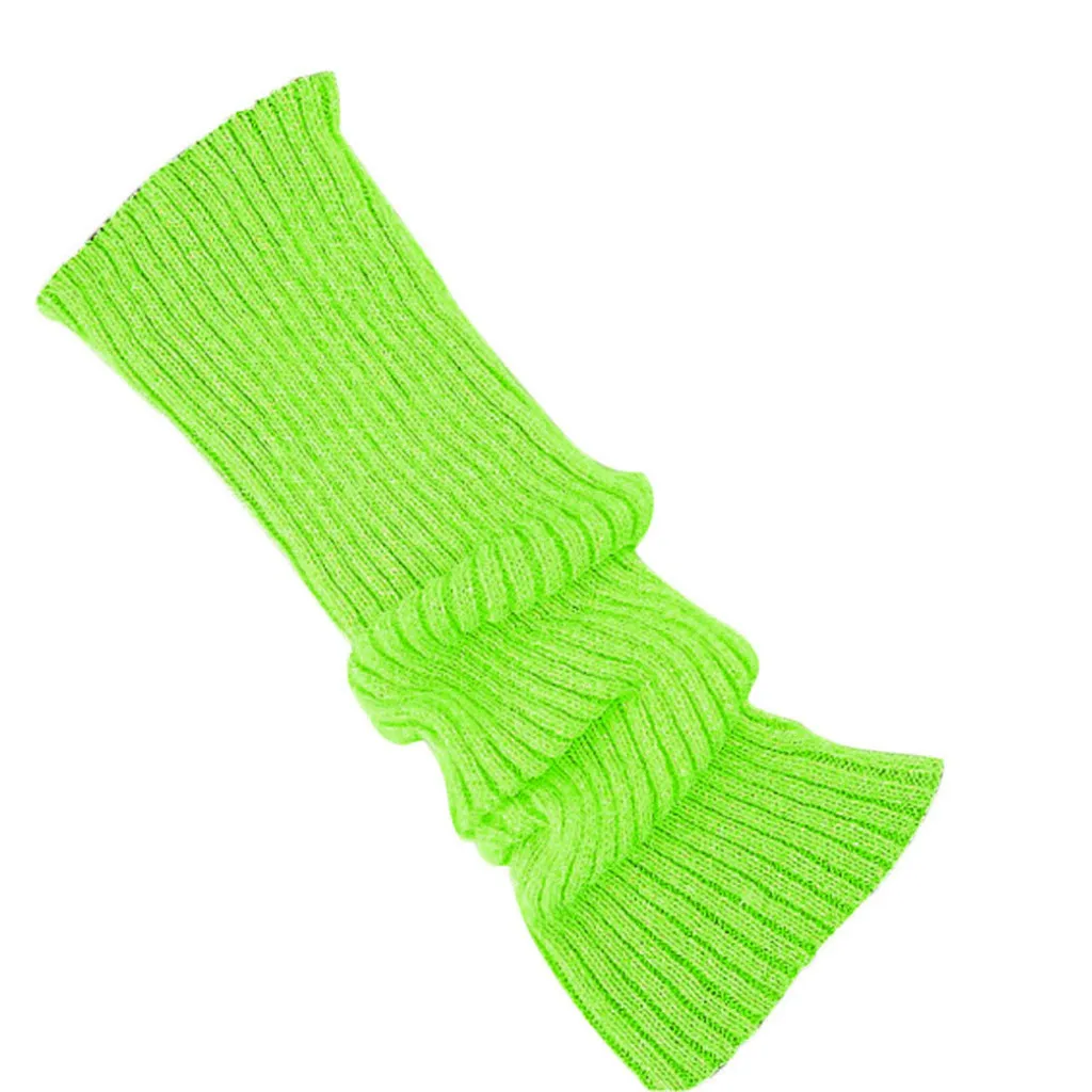 Г. Брендовые новые и высококачественные сапоги теплые вязаные гетры с манжетами теплые гетры до колена, зимние вязаные однотонные сапоги