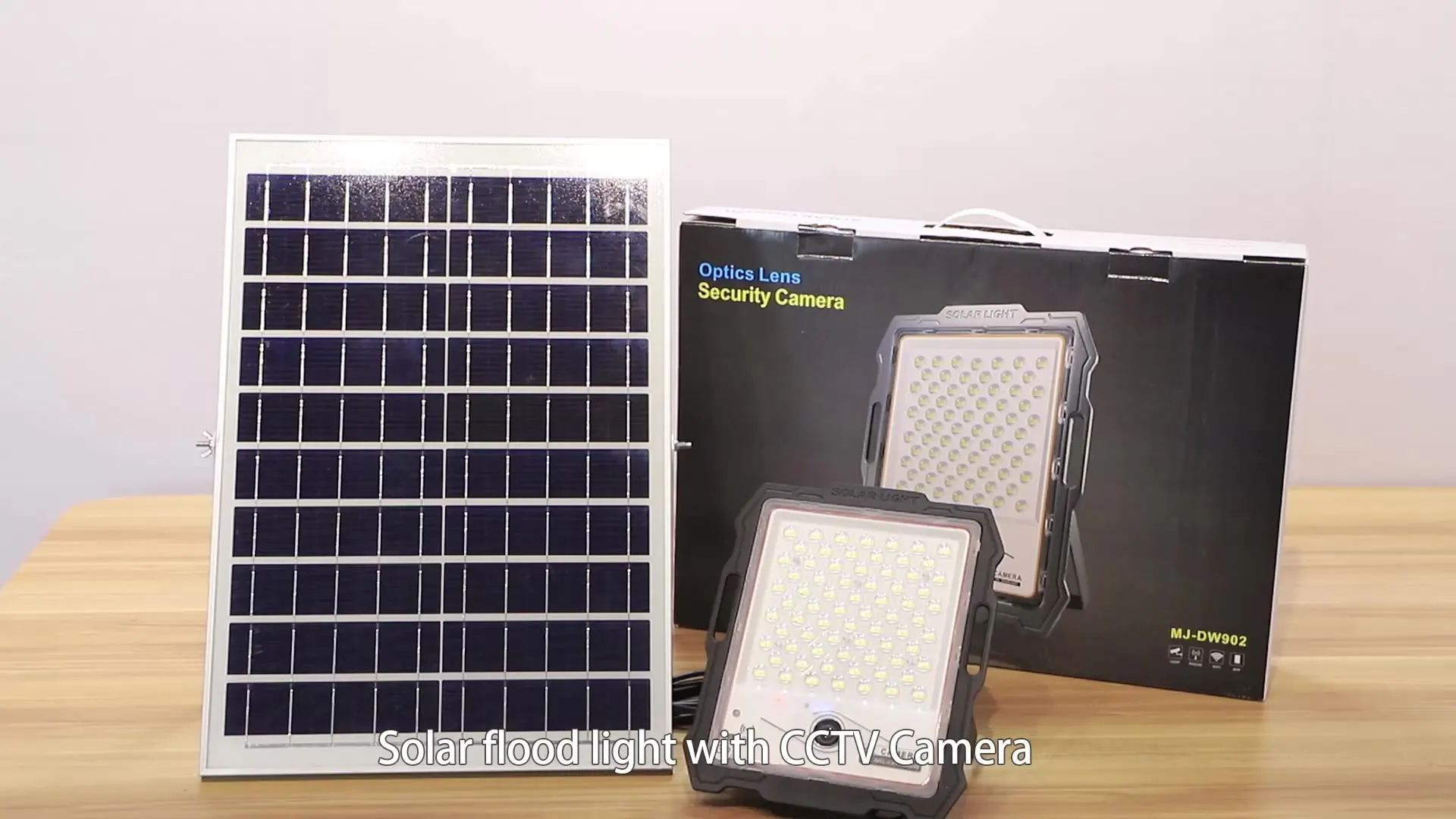 

Outdoor Waterpoof Ip65 Wifi Wireless Intelligent Monitoring Cctv Camera 100w 200w Security Solar Led Flood Light