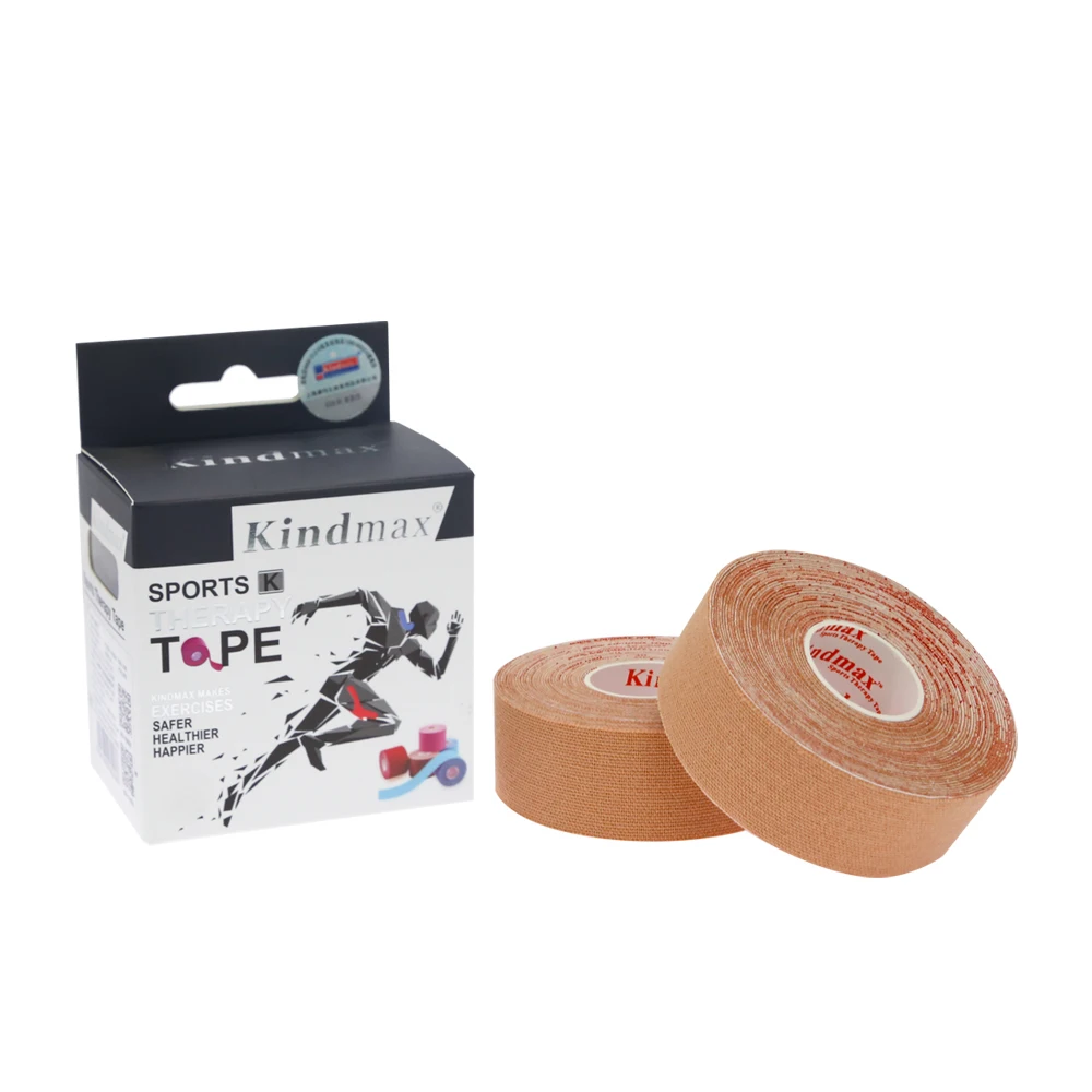 Кинезиологическая лента Kindmax для восстановления мышц рельеф травмы клейкая