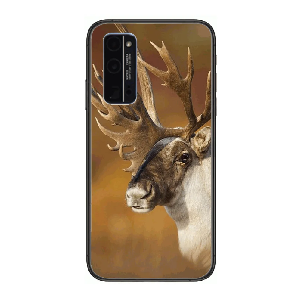 

Animal alaska bull Phone Case Hull For Huawei Honor 8 9 10 20 30 A S Lite Pro 5g i Black Back Soft Cell Cover Pretty