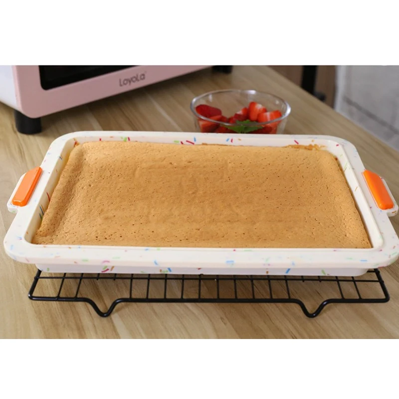 Силиконовая форма для торта коричневого цвета рулон полотенец DIY швейцарский