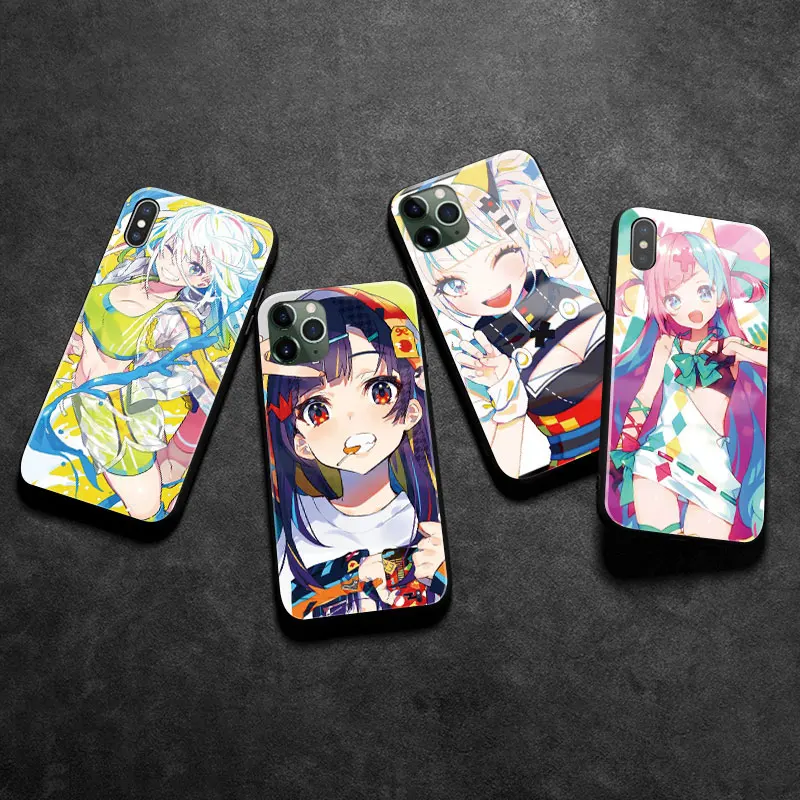 Mika Pikazo Манга Аниме девушка для Apple iPhone SE 6 6s 7 8 Plus X XR XS 11 Pro MAX мягкий силиконовый