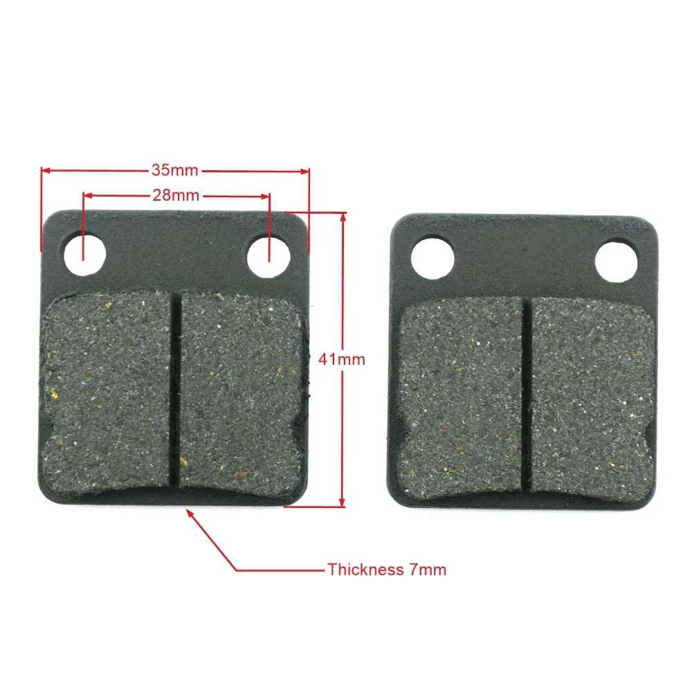 Задние Тормозные дисковые колодки для 50 70 90cc 110cc 125cc 140cc 150cc 160cc питбайк китайский малыш квадроцикл багги