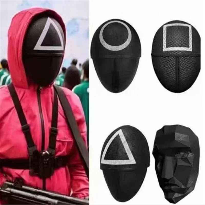 

Маскарадная маска из игры «кальмар»