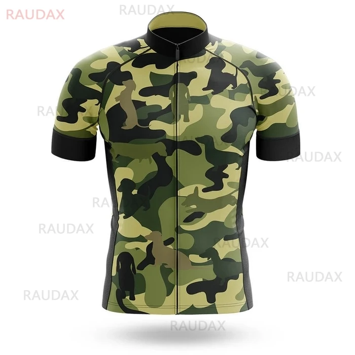 Камуфляжная велосипедная форма 2020 Pro Team с коротким рукавом Maillot Ciclismo мужская
