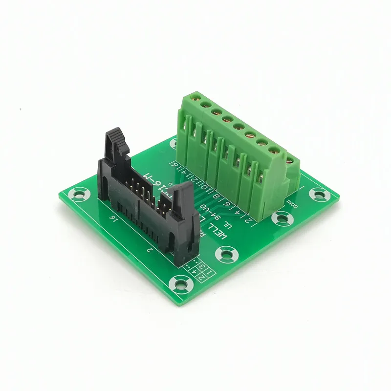 IDC16 2x8 штифтов 0 1 "штыревой секционный щит клеммный блок разъем.|terminal block|connector