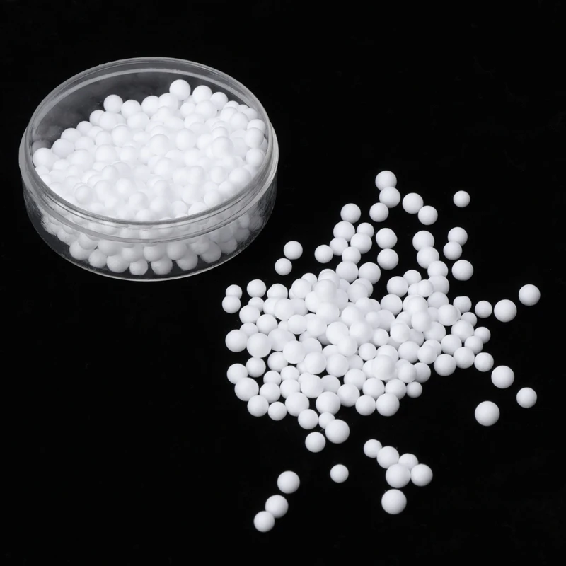 1 коробка рыболовная приманка пенопластовые всплывающие белые 2-4 мм приманки