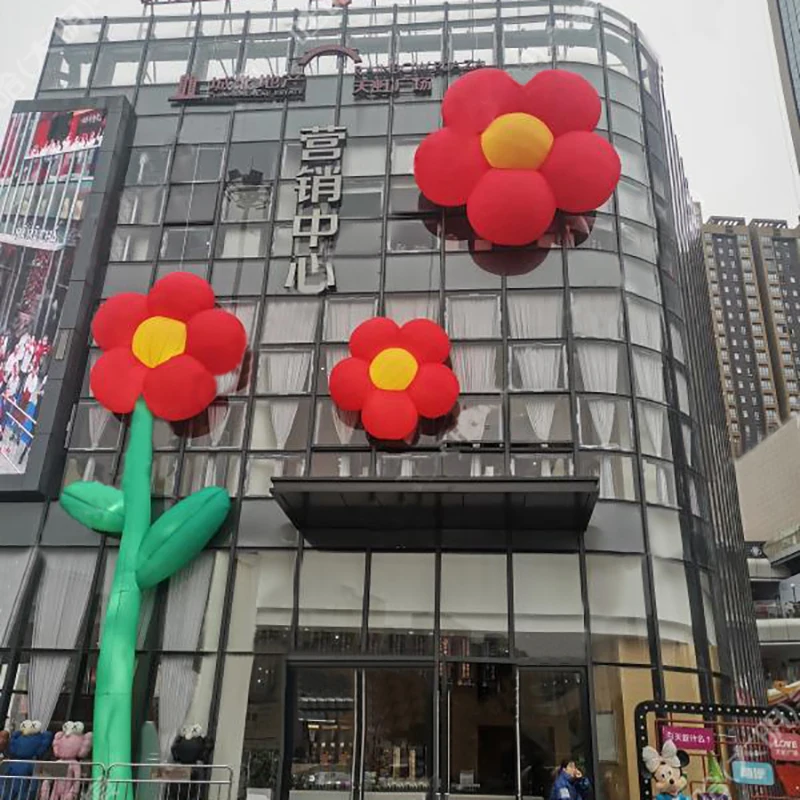 Гигантские надувные растения из Оксфорда на заказ сценическое наземное