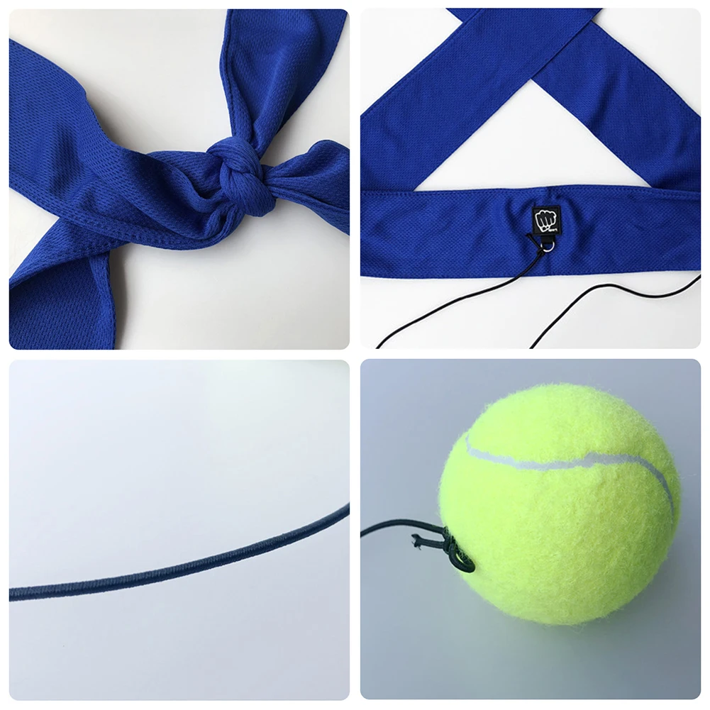 Тренажерный зал Спорт бокс бой мяч с головным ободком для тренировка скорости