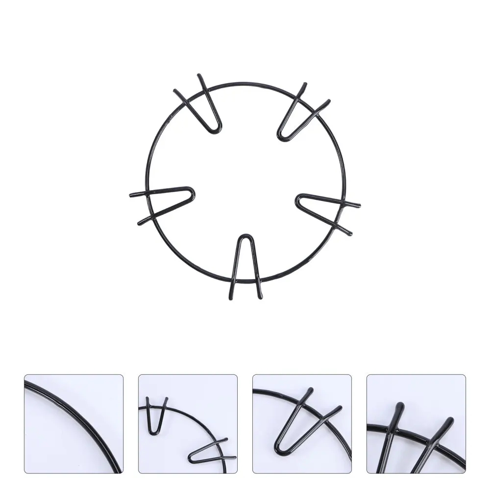 

2Pcs Kitchen Gas Stove Rack for Pan Enamel Pot Support Bracket Supply