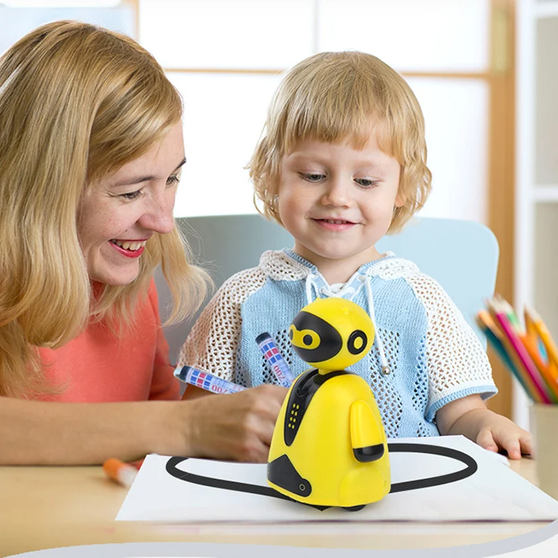 Новая обучающая ручка Индуктивная игрушка Следуйте любой нарисованной линии