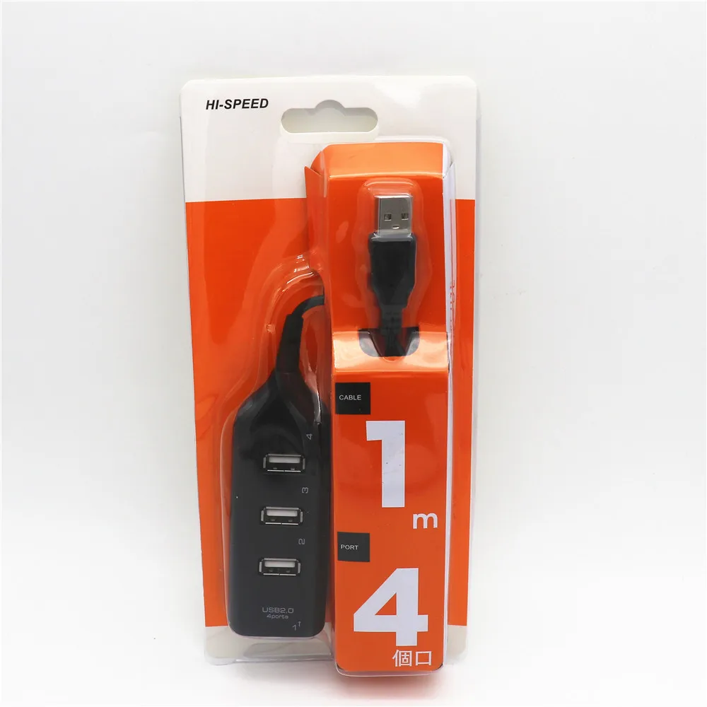 VIPATEY USB Hub Высокоскоростной 4 Порты и разъёмы USB разветвитель Мульти USB 2,0 Порты и разъёмы мини концентратор для MacBook Pro Тетрадь PC USB флеш-накопители мобильный жесткий диск и многое другое