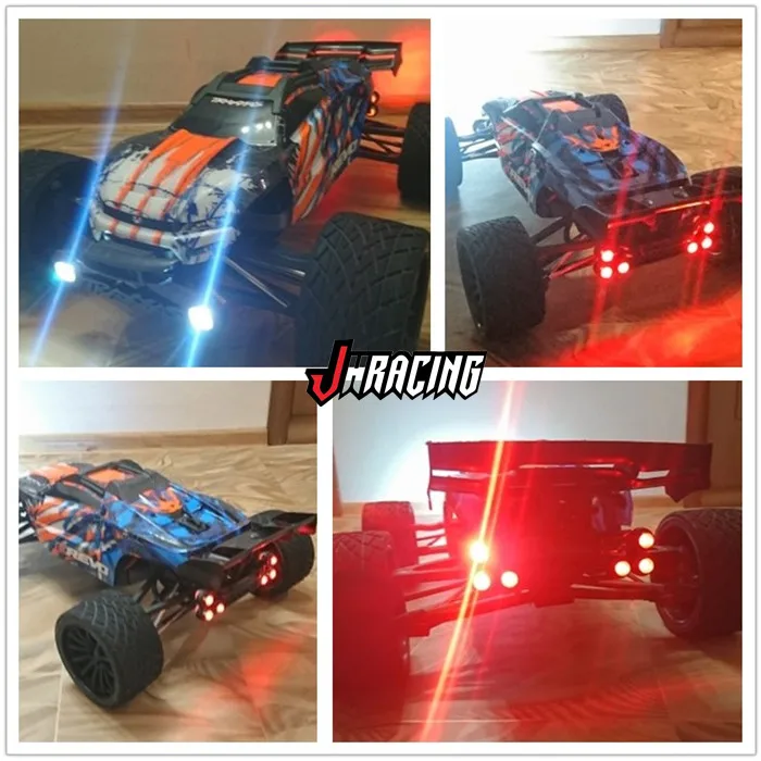 Супер светодиодный передний и задний фонарь для 1/10 TRAXXAS EREVO E REVO 2 0|Детали