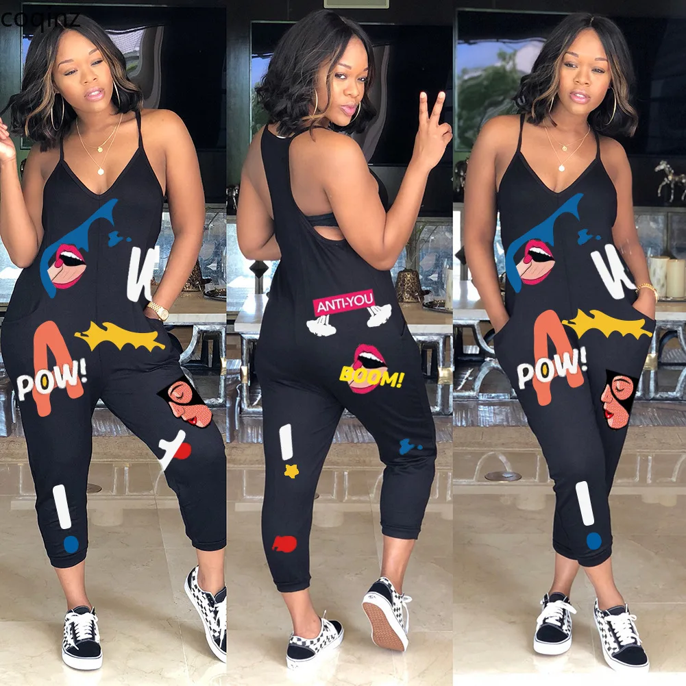 Summer Plus Size Jumpsuit Women Rompers Womens Jumpsuits Body Woman Jumpsuite Overalls Bodysuit Sexy Combinaison Femme Y175 |