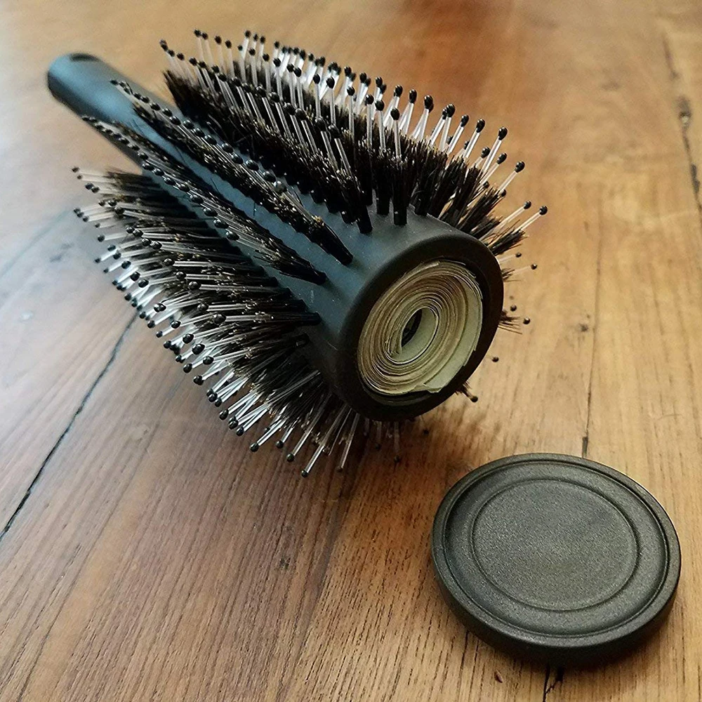 Comb Shape Weed Storage Box Hair Brush Portable Money Jewelry Safe Stash Hide Home Secret | Дом и сад