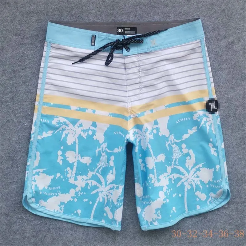 

Top Quality Men's Elastic Board Shorts Ultralight Phantom Waterproof Swimwear Quick-dry Beach Surf Pants Trunk Graphic Bermuda