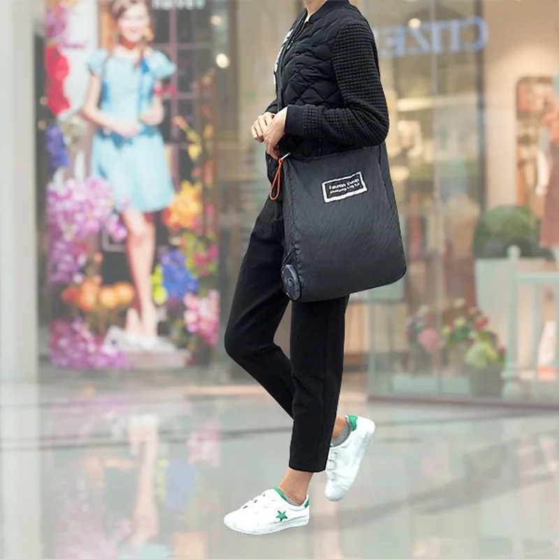 Хозяйственная сумка для дома маленькая портативная складная телескопическая