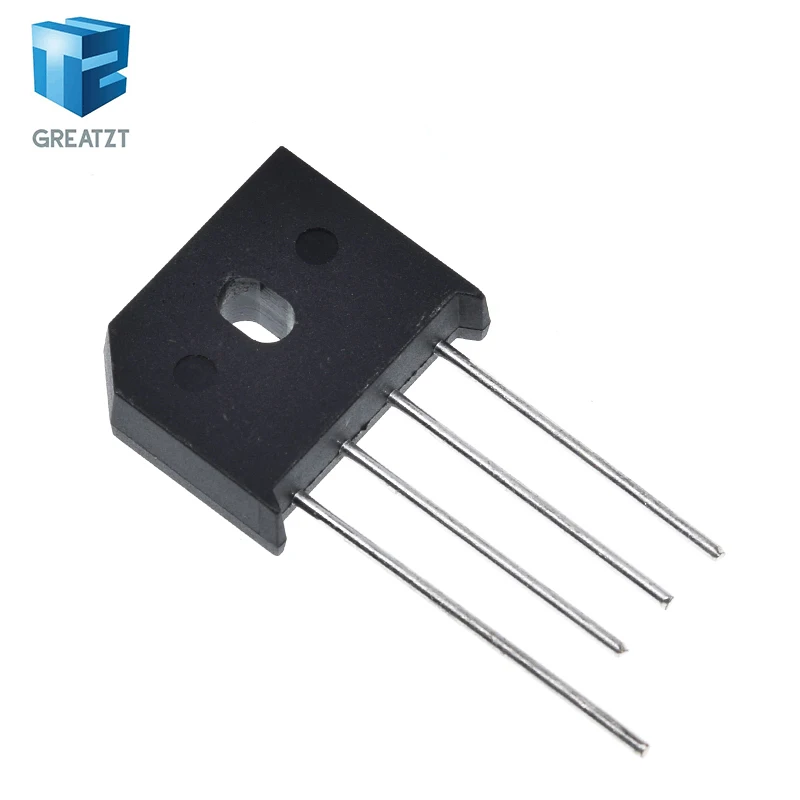 GREATZT 5 шт./лот KBU1010 KBU-1010 10A 1000V молния диодный мост с выпрямительным диодом Новый |