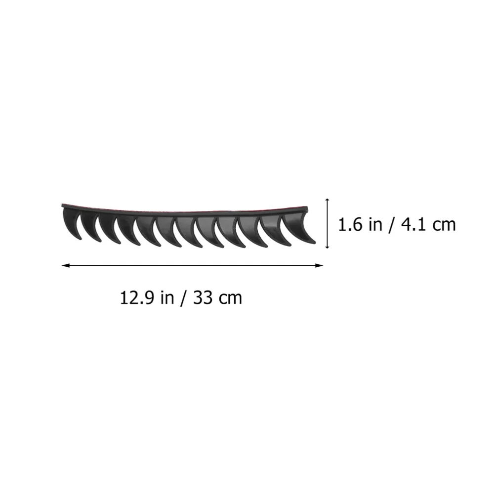 

2Pcs Motorcycle Helmet Spike Strip Stick Decoration Creative Helmet Decals