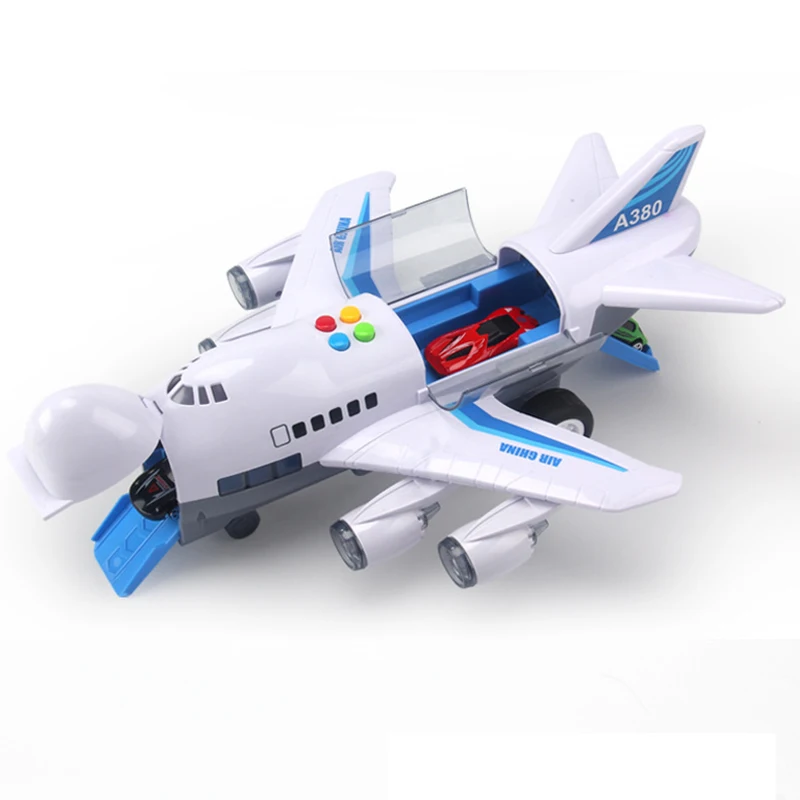 Музыкальная история моделирование трек инерция детская игрушка самолет большой