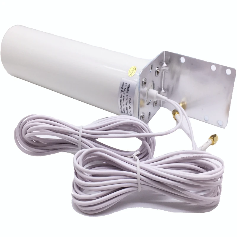 3G 4G LTE антенна SMA штекер 698-960/1710-2700 МГц 12dBi двойной кабель 10 м для Huawei B593 E5186 HUAWEI