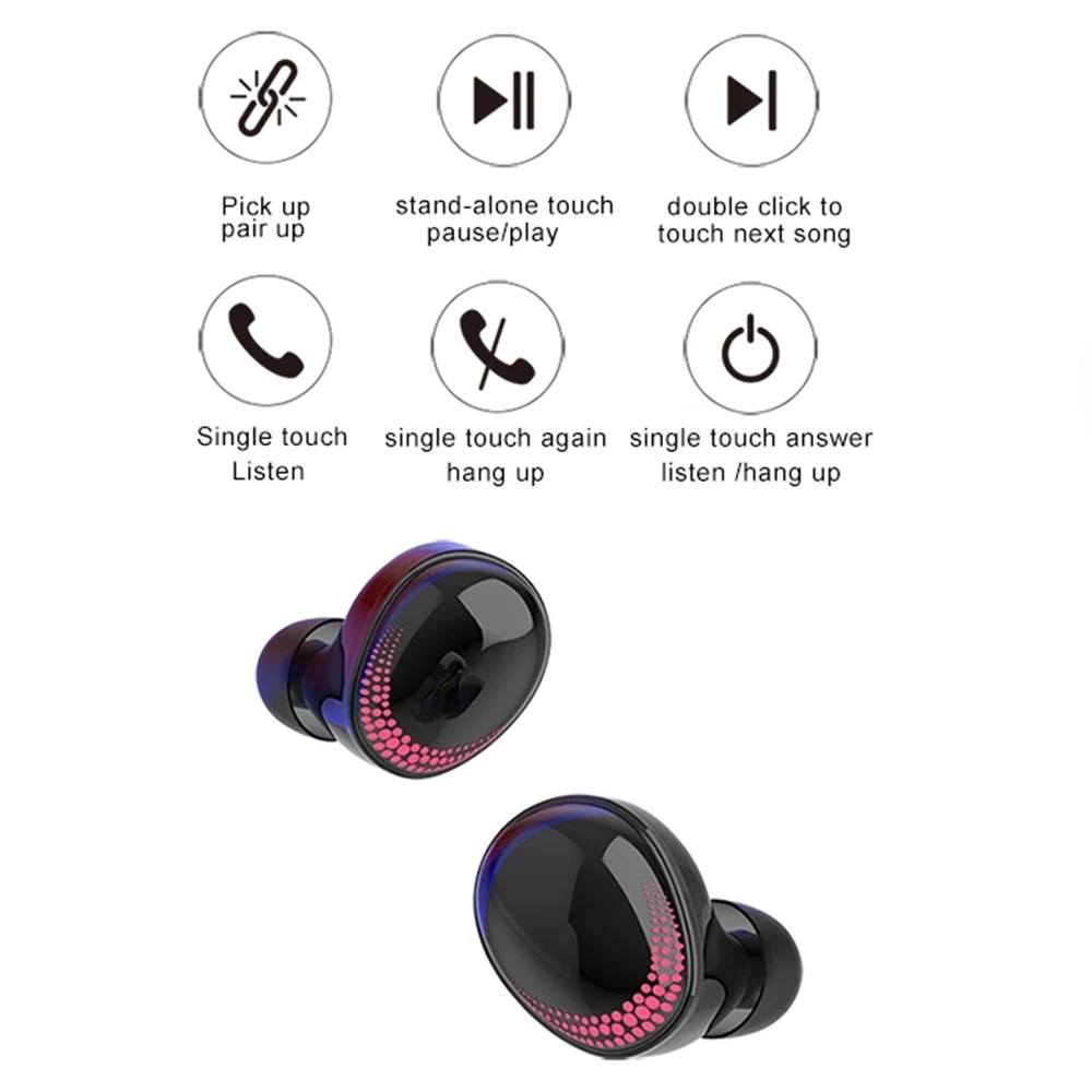 Беспроводные bluetooth-наушники X10 наушники-вкладыши Bluetooth игровая гарнитура с