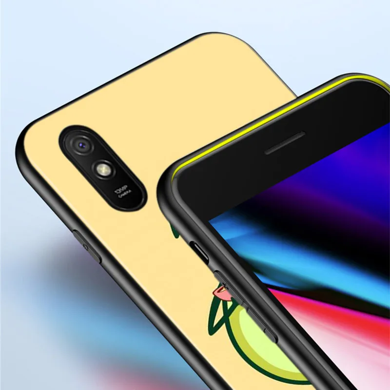 Silicone Cover Cute Cartoon Avocado For Xiaomi Redmi 10X 9 9T 9C 8 7 6 Pro 9AT 9A 8A 7A 6A S2 GO 5 5A 4X Plus Phone Case Shell