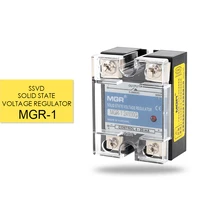 mgr ssvd single phase ac solid state relay voltage adjuster 0 240vac0 380vac output with cover esistance voltage regulator