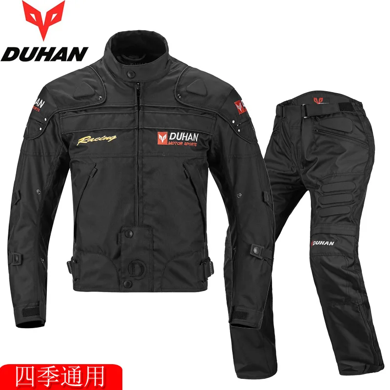 DUHAN Motorcycle winter Jackets warm protective Men's 600D Oxford Clothing motorbike Cruiser Touring Chopper Scooterski Jacket