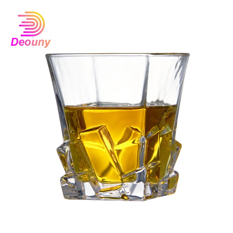 Хрустальные стаканы для виски DEOUNY питья бурбон коньяк ирландское большие