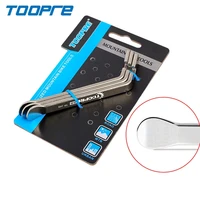 toopre mountain bike steel tire lever 3 pcs cycling tyre levers wheel spoon remove tool iamok bicycle repaire tools