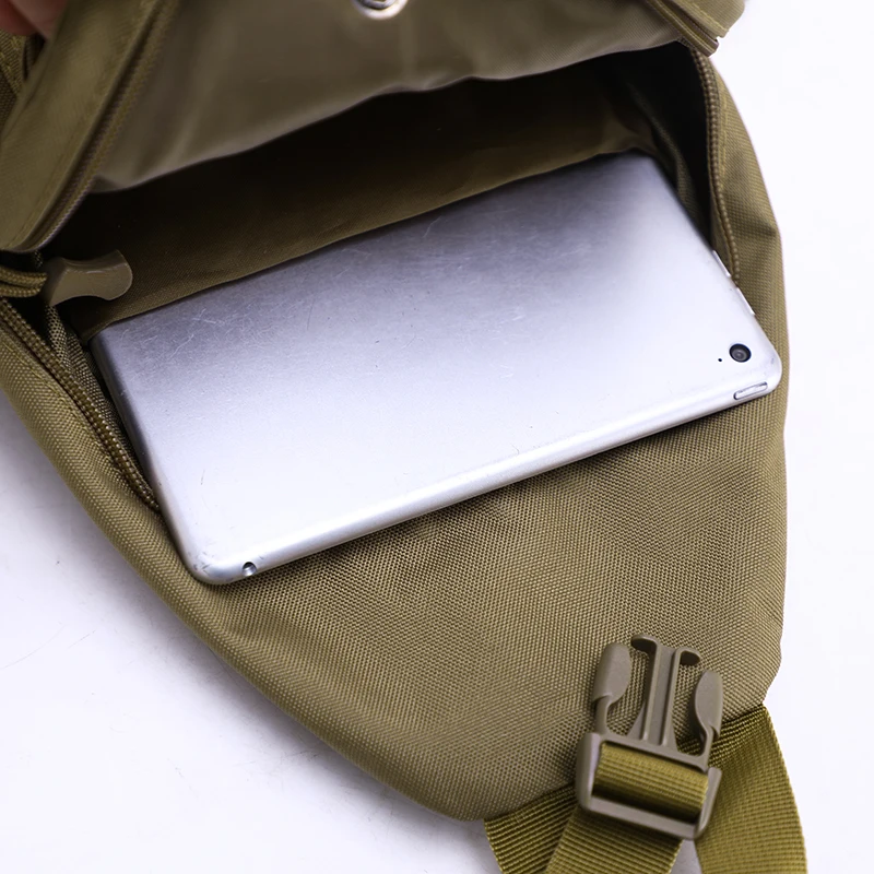 Камуфляжная Мужская нагрудная сумка 2021 уличная прочная водонепроницаемая