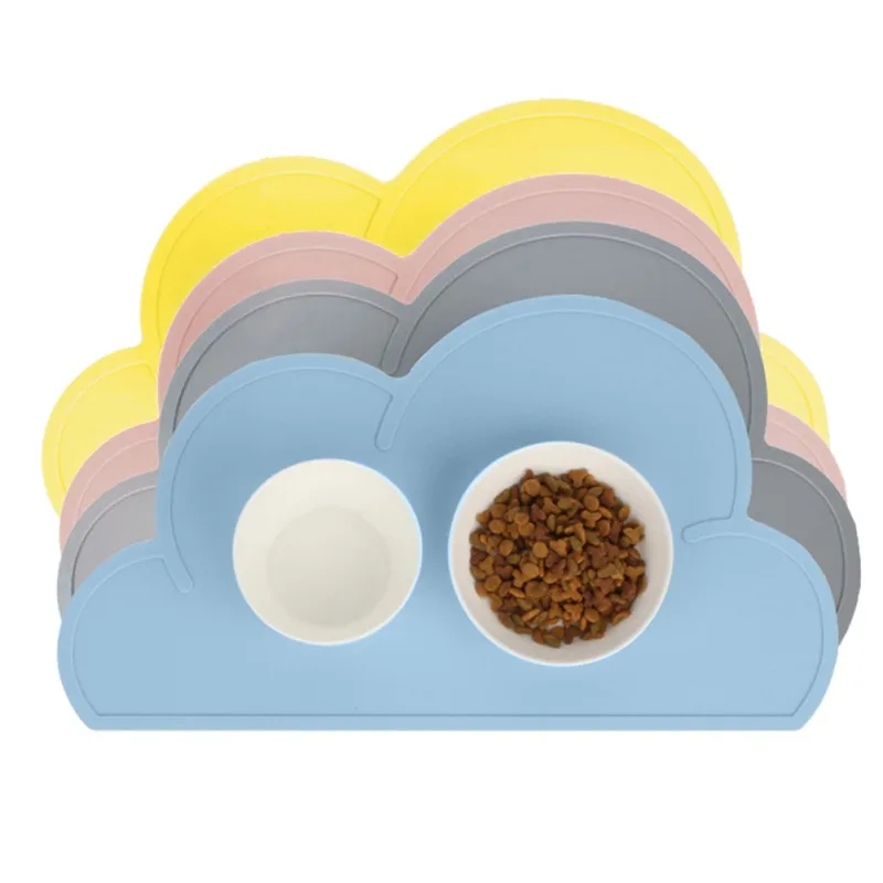 Силиконовый коврик в форме облака для кормления домашних животных собак щенков