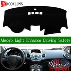 Для Ford fiesta 2004 2005 2006-2014 крышка приборной панели козырек от солнца нескользящий коврик для приборной панели коврик ковер наклейки на автомобиль аксессуары для интерьера