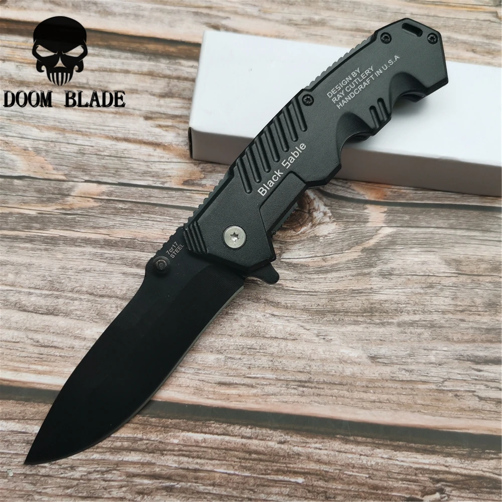 Нож для выживания в дикой природе портативный складной нож из нержавеющей стали