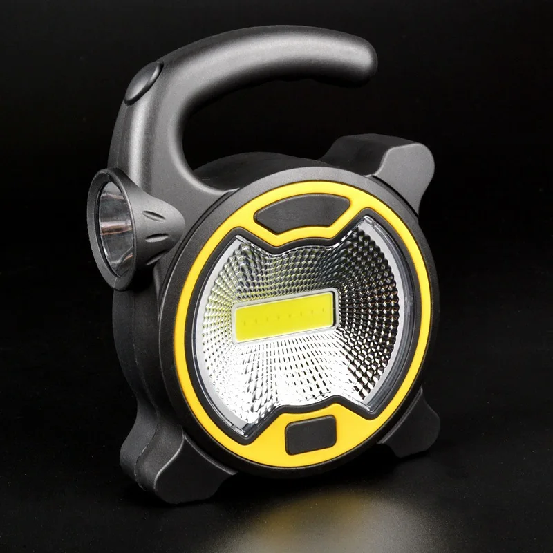 

1PCs Portable COB Work Lamp LED Lantern Waterproof Emergency Spotlight Rechargeable Floodlight for Outdoor Hiking Camping Light