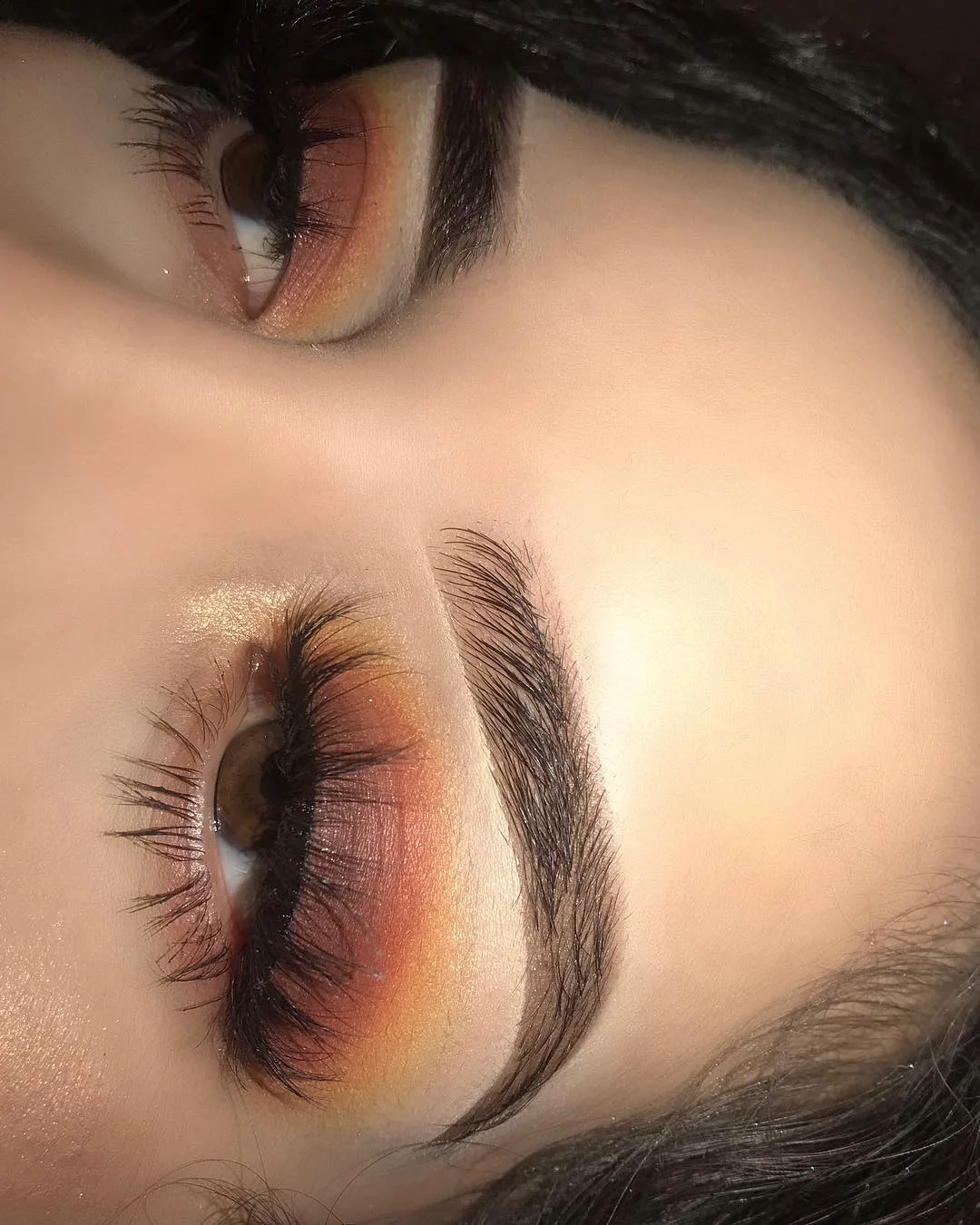 Накладные ресницы натуральные длинные толстые ручной работы 5 пар | Красота и