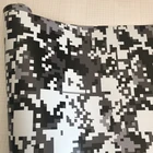 Черный, серый цвет белый фотофоны из винила с цифровой пиксельный Камуфляжный автомобиля Обёрточная бумага клейкой Стикеры воздушных пузырьков