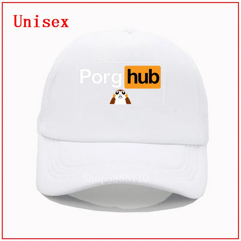Модная кепка с креативным дизайном бейсболка принтом Porg hub для мужчин и женщин