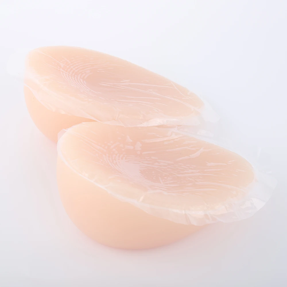 Реалистичная Силиконовая накладка на грудь искусственная клейкая протез