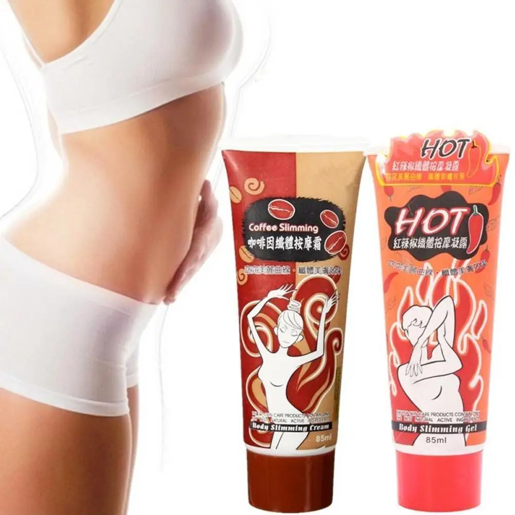 

Women Chili Burning Fat Body Slimming Cream Anti-Cellulite Body Gel Cream Weight Loss Massage Creams