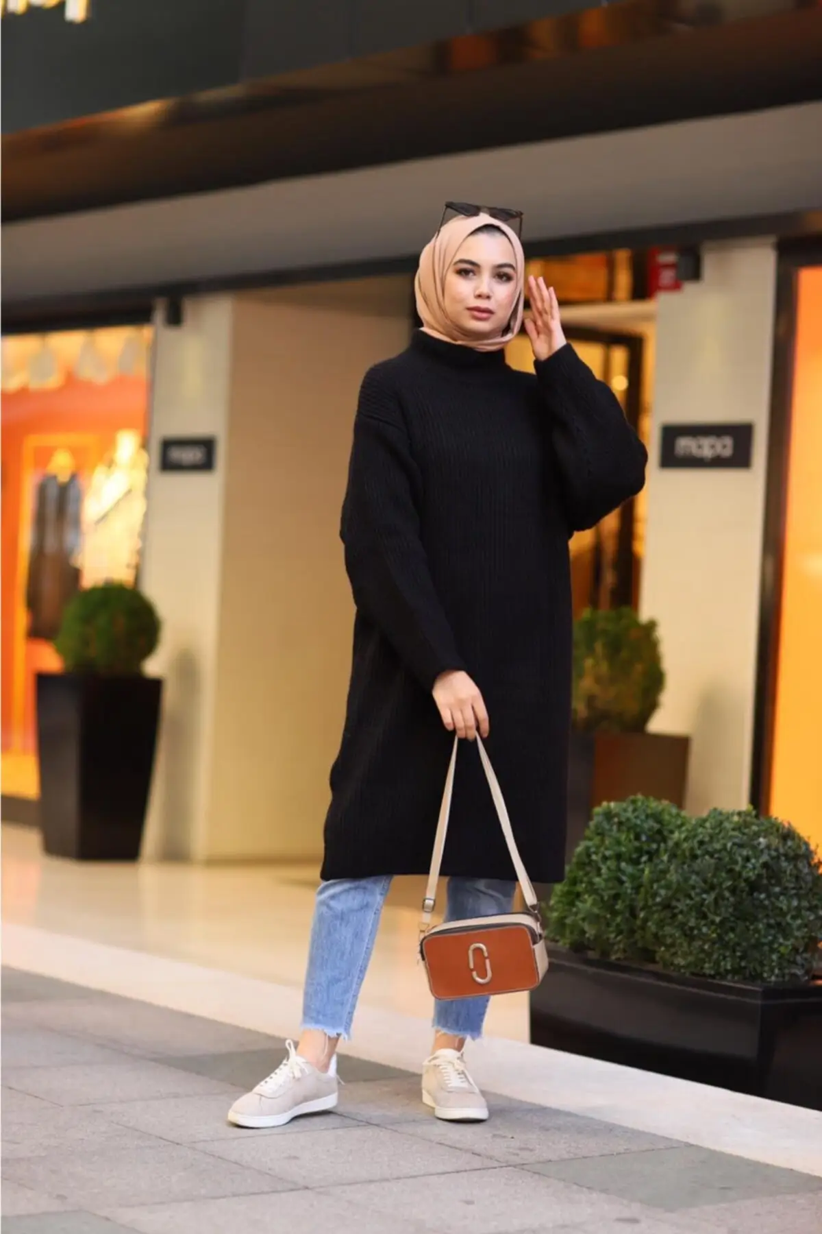 

Oversize Sweater Women Black Sweater Women Muslim Sweater